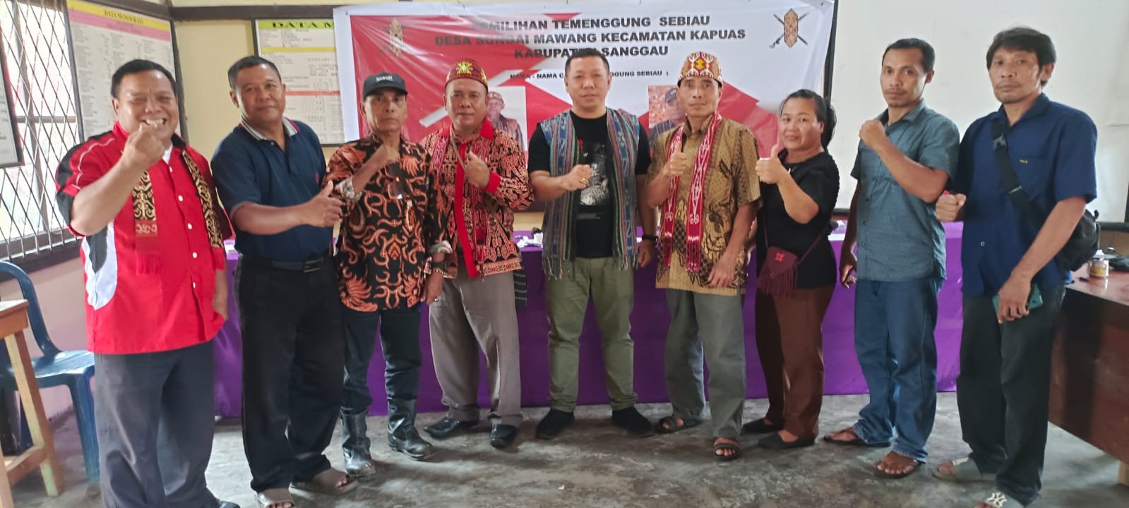 Temenggung Sebiau Baru Terpilih, Krismono Beri Pesan Ini