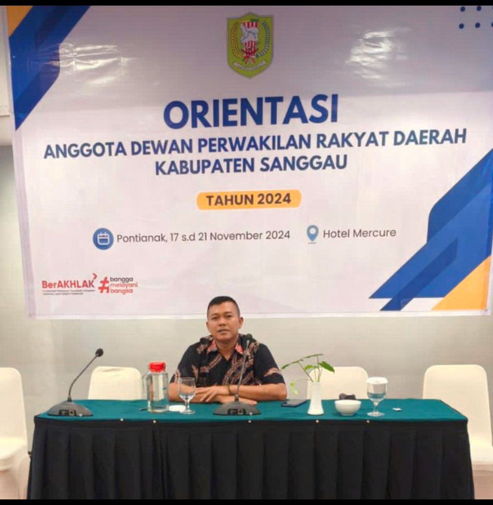 Kancilkus, SP Apresiasi Kegiatan Orientasi Anggota DPRD Kabupaten Sanggau Tahun 2024