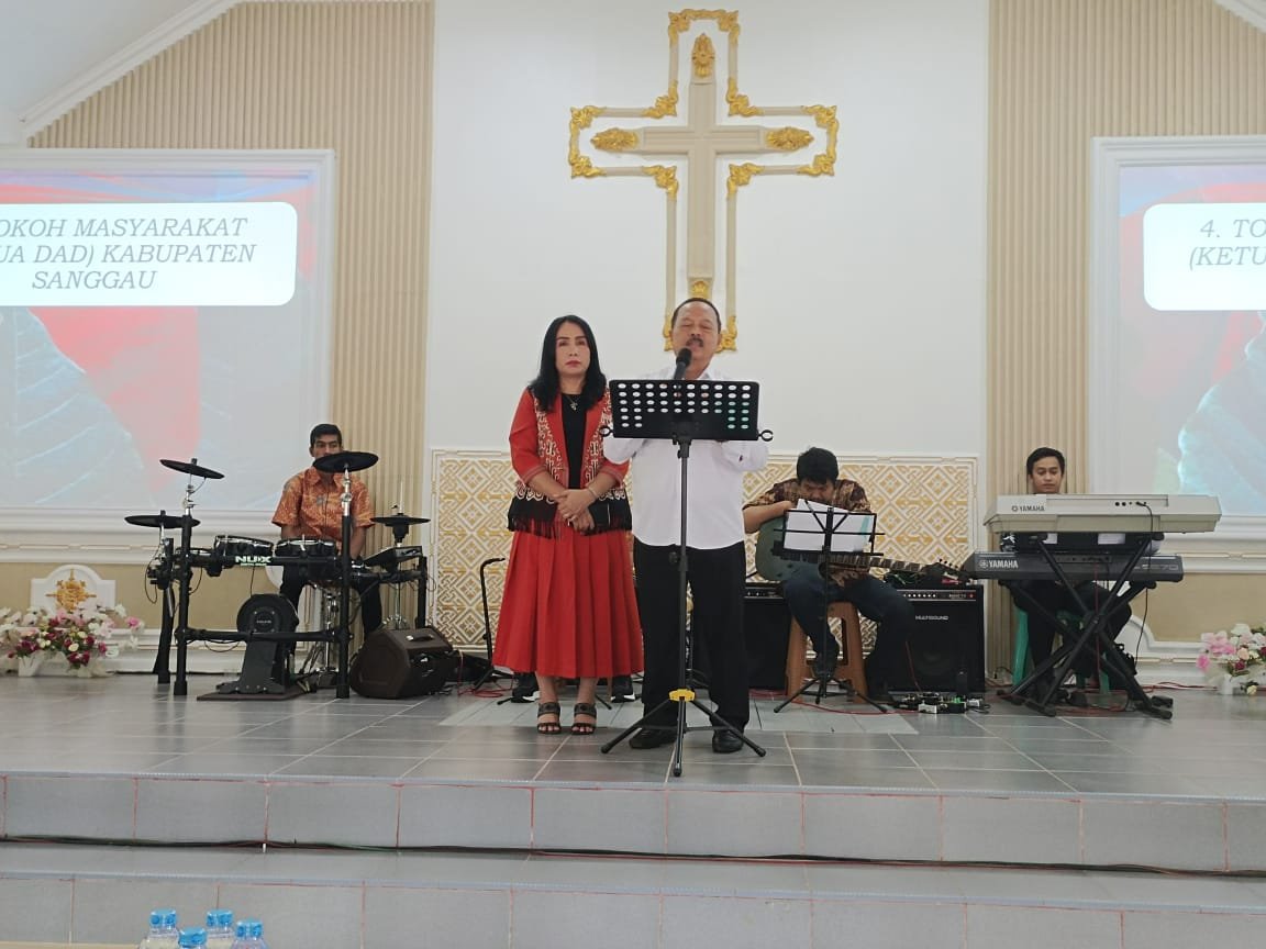 Apresiasi atas Kehadiran Pasangan Wakil Bupati Sanggau dalam Perayaan Natal PGI dan Korda 4 PPHTGD