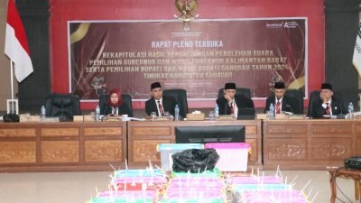 Pasangan Yohanes Ontot dan Susana Herpena Resmi Menangkan Pilkada Sanggau 2024