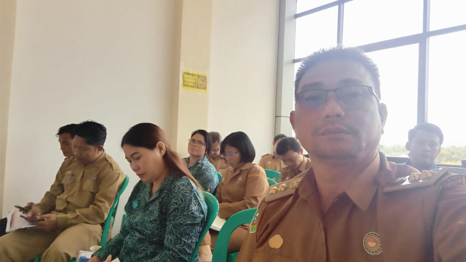 Kepala Desa Beginjan Hadiri Lokakarya Mini Lintas Sektor Bidang Kesehatan UPT Puskesmas Tayan
