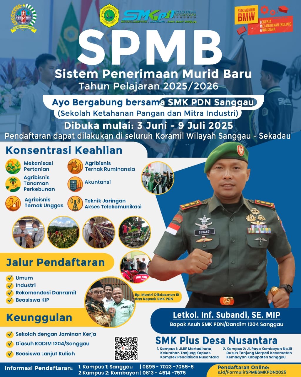 SMK PDN Membuka Sistem Penerimaan Murid Baru (SPMB) Tahun Ajaran 2025/2026