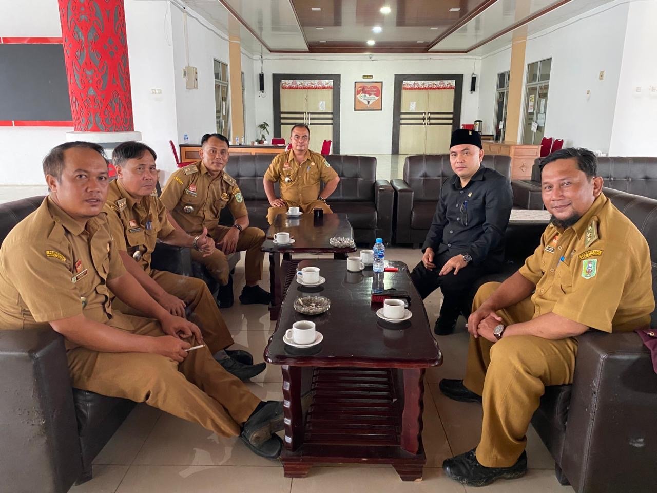 Kepala Desa Raut Muara Lakukan Koordinasi dengan Ketua DPRD Sanggau Terkait Pembangunan Desa