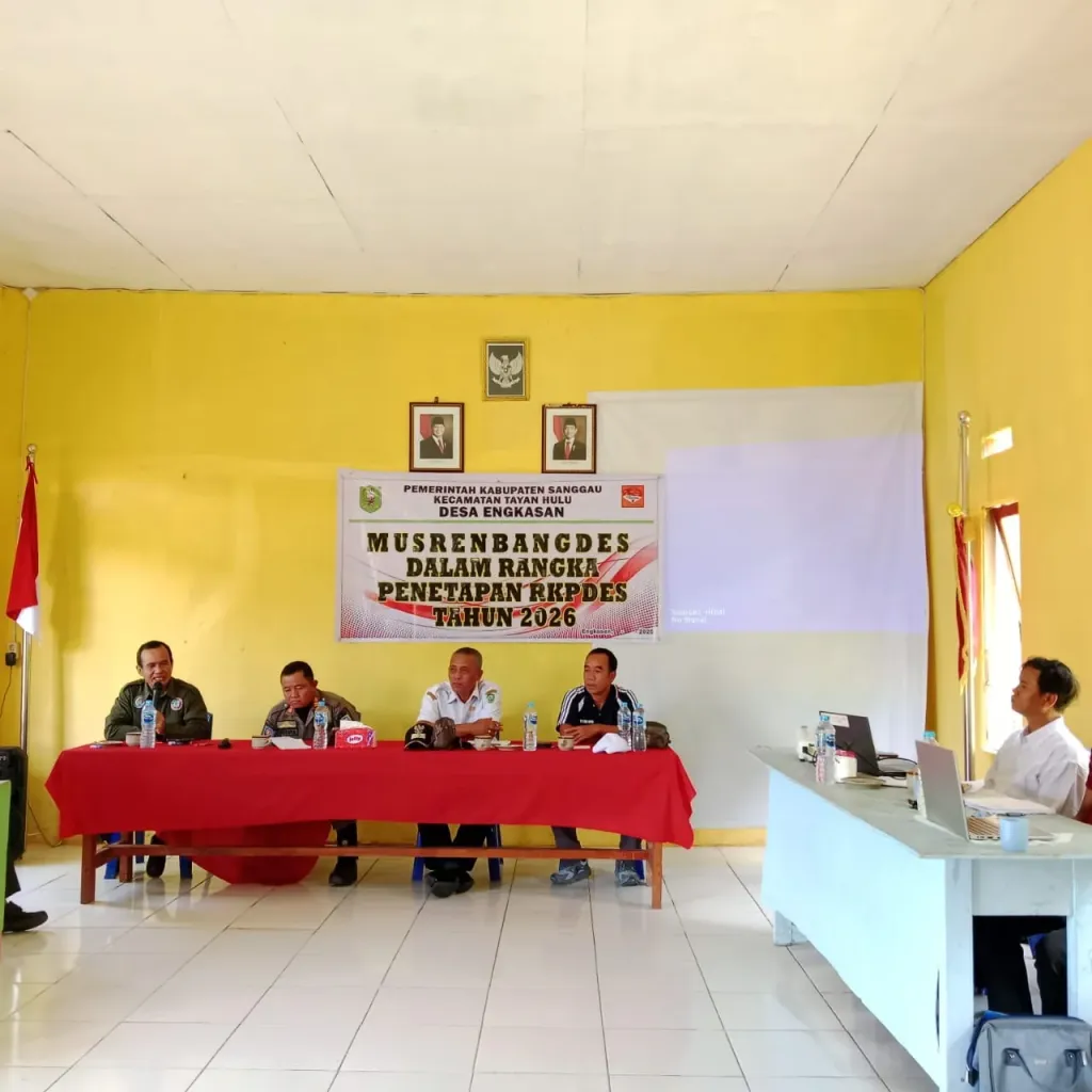Musrenbangdes Desa Engkasan Berjalan Sukses, Dihadiri Berbagai Unsur Pemerintahan dan Tokoh Masyarakat